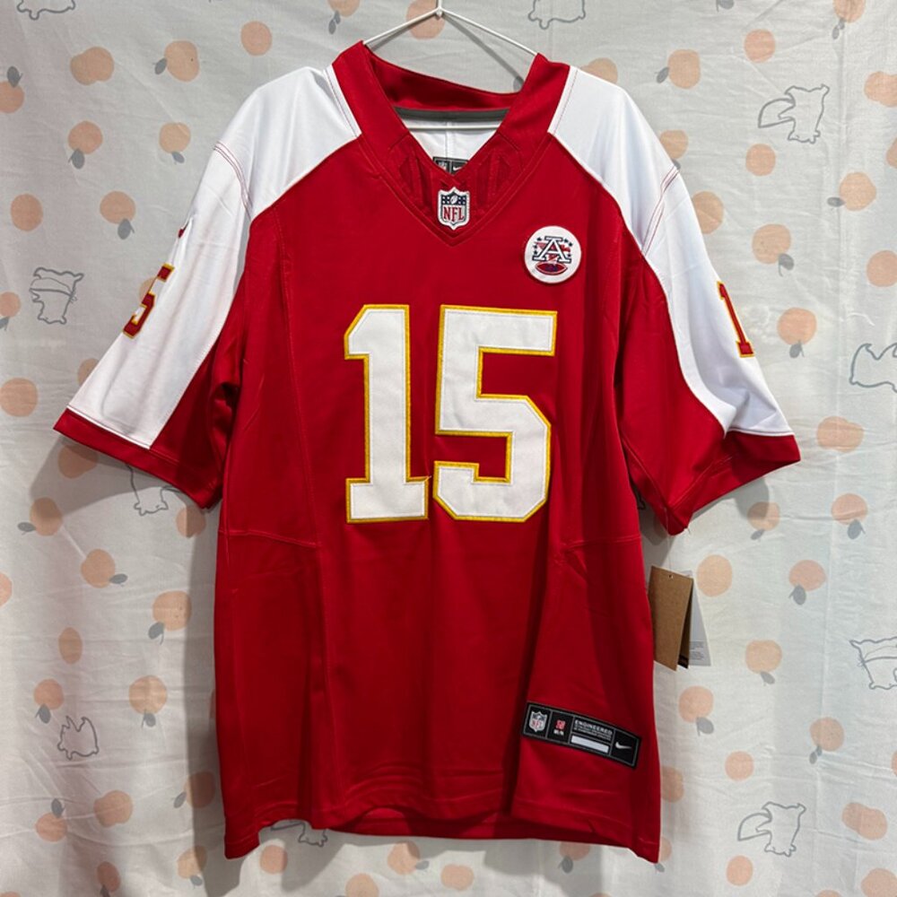 Kansas City Chiefs Patrick Mahomes 15 Red Or White Jersey
